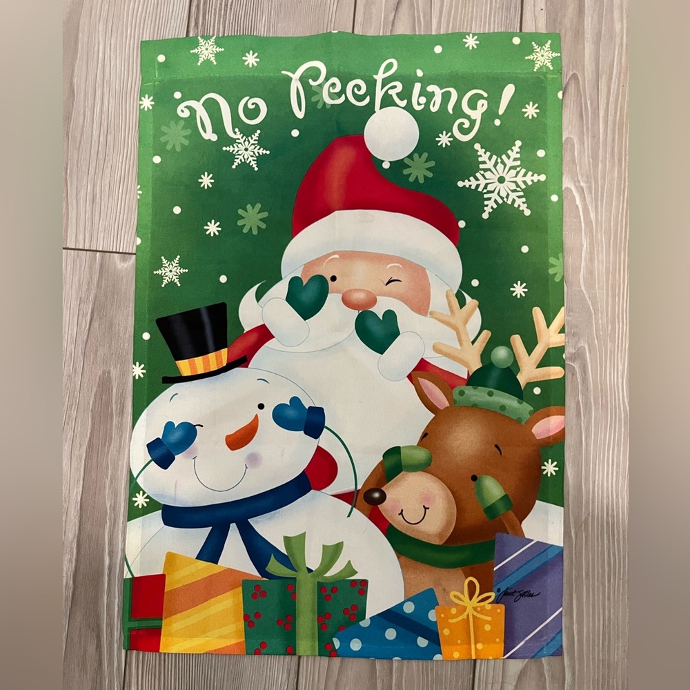 Christmas Garden Flag